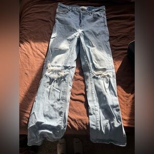 Buckle Hidden Ella Wide Leg Jeans